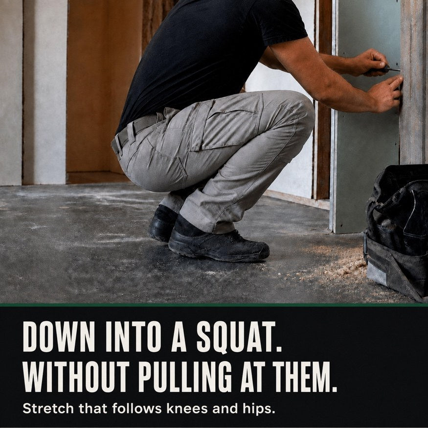 The squat test: heels down, knees out