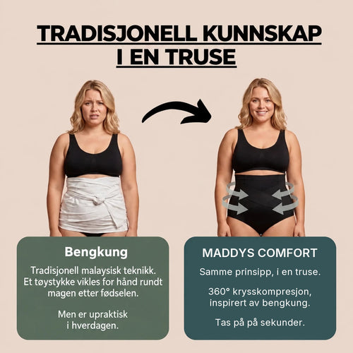 Fødselstruse 360° kompresjon (pakke)