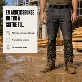 En arbeidsbukse du tør å skitne til